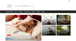 Desktop Screenshot of livingportal.cz